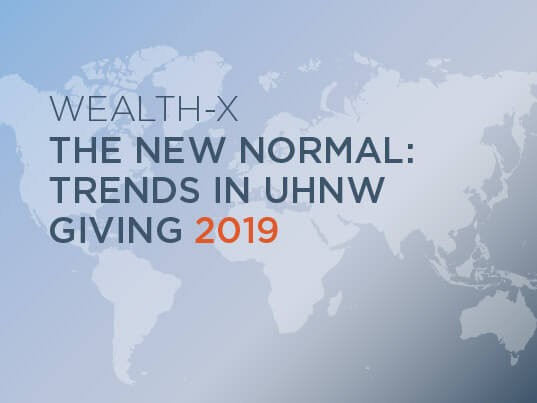 UHNW Giving Trends: Wealth-X Philanthropy Report 2019